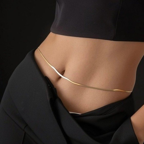 18K Gold Belly Chain